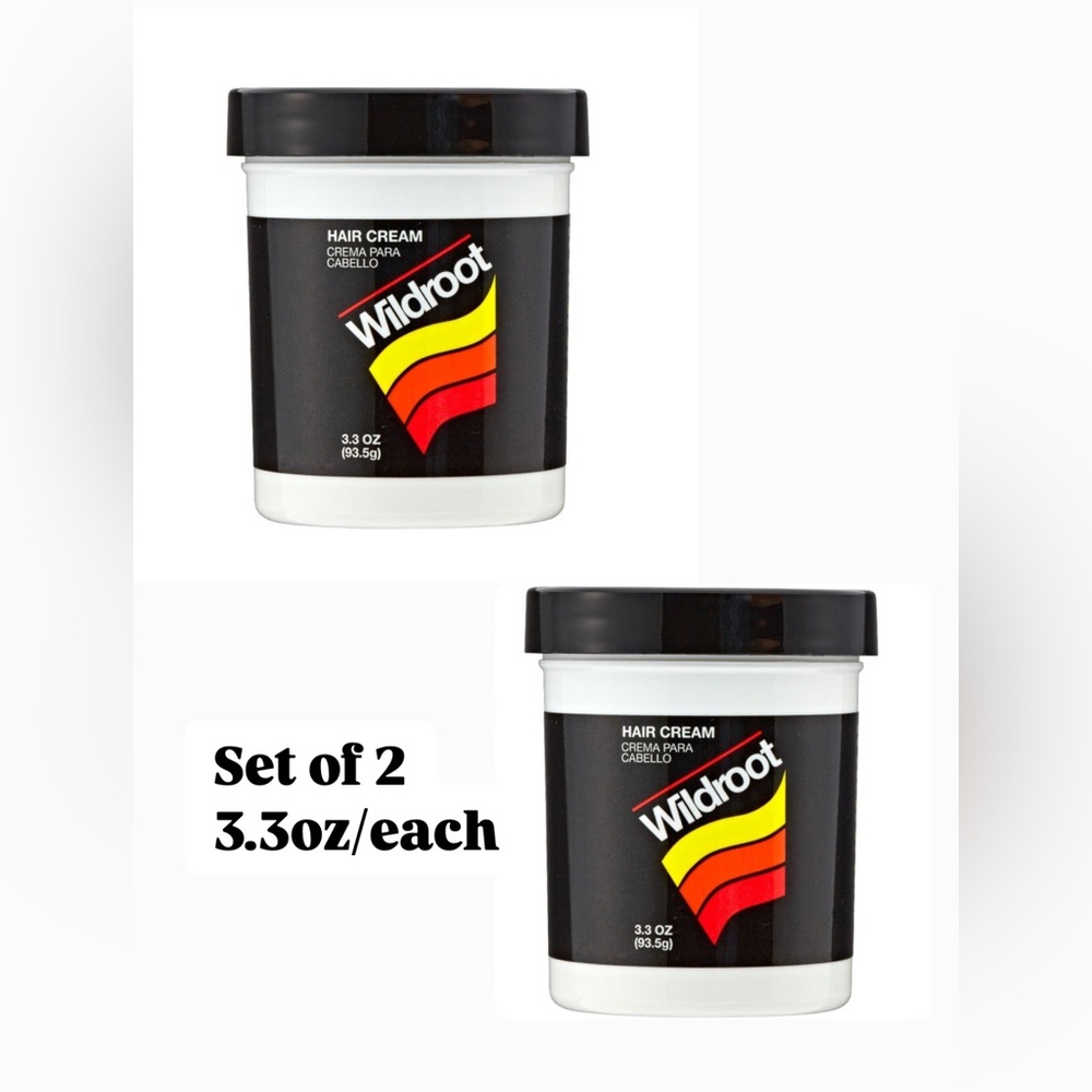 2 Pack Wildroot Hair Styling Creams - 3.3oz Containers